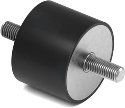 Rubbermagazijn - Trillingsdemper - Type A - 40x30mm - M8 - Set 10 stuks