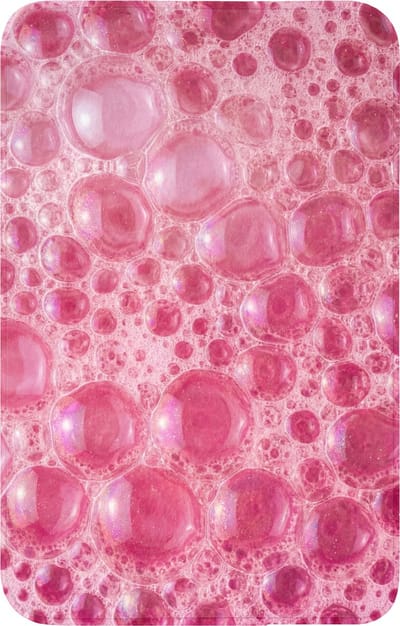 WC mat 50x80 cm - Antislip - Roze - Schuim - Bubbels - Toiletmat - Vloermat - Douchemat - Toilet tapijt - Toiletmatten