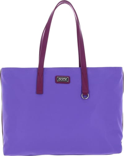 MANDARINA DUCK Schoudertas met laptopvak Style Shopper Tillandsia Purple Paars