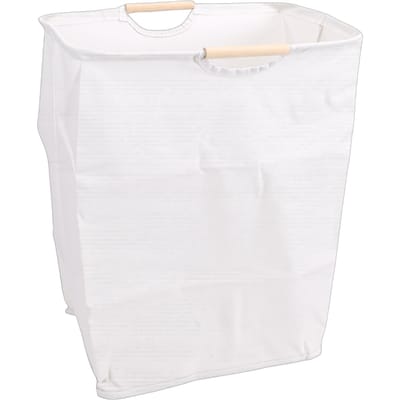 Wasmand Minimalistisch Waterdicht Oxford Doek Opvouwbare Kledingmand met Handvatten voor Slaapkamer Badkamer Beige Groot Beige Large