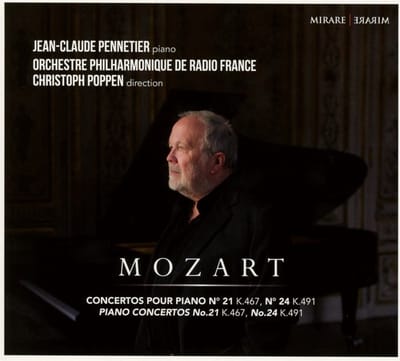 Jean-Claude Pennetier, Orchestre Philharmonique De Radio France, Christoph Poppen - Mozart: Piano Concertos No 21 & 24 (CD)