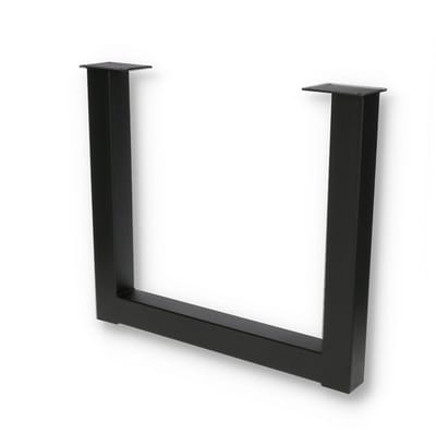 Seart Group - U-Vorm Tafelonderdeel - 82x71cm - Zwart