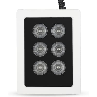 Lumière d'appoint infrarouge DC12V 6W 6 lampes Illuminateurs IR Étanche IP66 pour la surveillance de sécurité