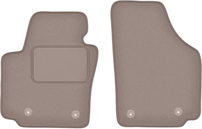 Beige voormatten voor: Seat Altea minivan (2004-08.2008)