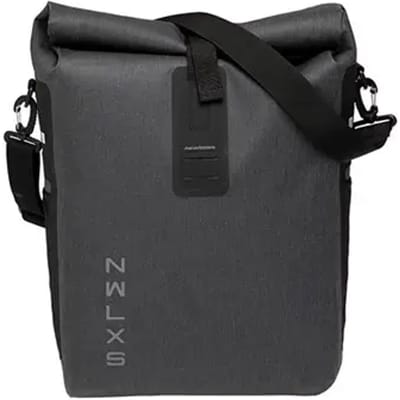 New Looxs Varo Single - Enkele Fietstas - 100% Waterdicht - Afneembare Fietstas - Geschikt voor Elektrische Fietsen - 20 Liter - Grijs