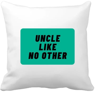 Akyol - uncle like no other Kussen hoes - Oom - geweldige oom - niemand anders - verjaardag - cadeau - kado - bedankje - geschenk - 40 bij 40 cm