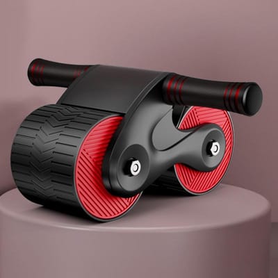 Buikwiel Automatische rebound Buikcontractie Buikspiertraining Fitnessapparatuur Buikrollen Anti-morslijm Heren Huishoudroller