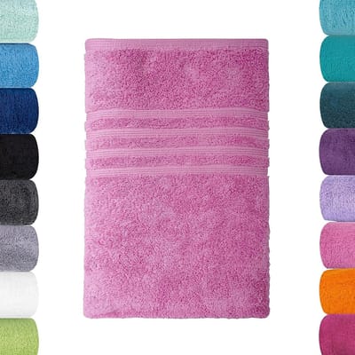 Dailygoods- Badlaken 100 x 150 cm - 100% Biologisch Katoen - Zacht en Absorberend - Duurzaam - GOTS-gecertificeerd - Ideaal voor Thuis/Hotel/Spa - Handdoek
