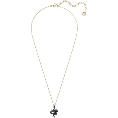 Swarovski Grijs Rose Goud Verguld Kristal Slang Ketting Dames ketting 5384396 Box white