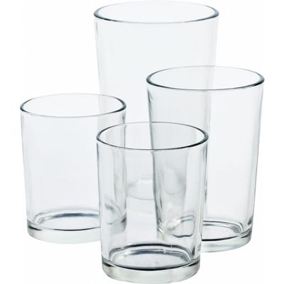 VBS Theelichtglazen, set van 4