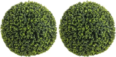 HOMCOM Kunstmatige Topiary-PE-52L x 52B x 52H cm-Groen
