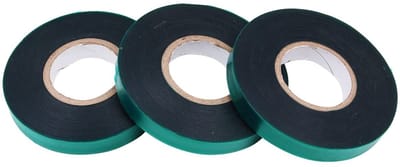 Dailygoods- Tuinlint Dikke PVC - Tuin Tie Tape - Plantensteun - Indoor/Outdoor Gebruik - Groene Tuin Tape - Gemakkelijk te Scheuren - Plantentape