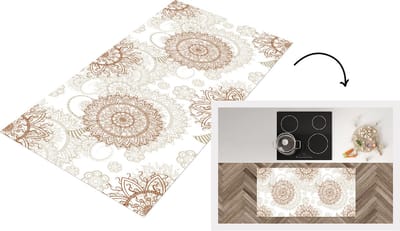 Keukenloper - Loper keuken - Mandala - Azië - Patronen - Zen - 120x60 cm - Keukenloper vinyl