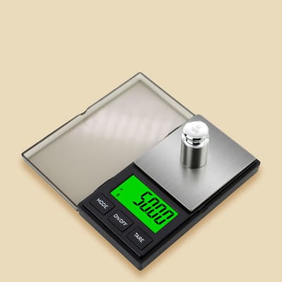 Digitale Weegschaal - Precisie Weegschaal - Sieraden Wegen - Nauwkeurig tot 0.01G - 500g Capaciteit - Zilver