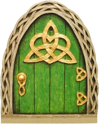 Betoverende Deur en Raam voor Bomen - Glow in the Dark Tuinbeeldje voor Kinderen, Miniatuurtuin Decoratie en Buitenaccessoires
