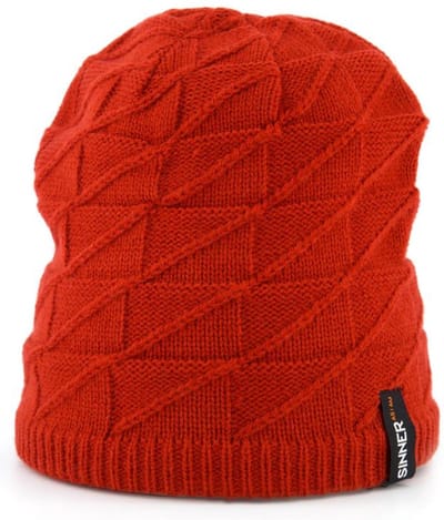 Sinner beanie Loch rood one size - muts Sinner