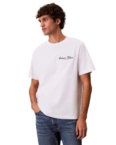 Calvin Klein Jeans  T-shirt Korte Mouw 20S MARCH GRAPHIC SEASONAL FASHI