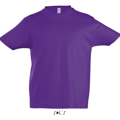 SOL'S Kids´ Imperial T-Shirt L190K - Dark Purple - 2 Jahre (86/94)