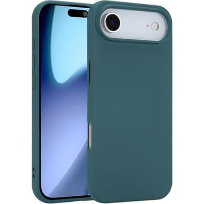 ShieldCase siliconen back cover geschikt voor iPhone Air (donkergroen) – zacht hoesje met premium bescherming, perfecte pasvorm en stijlvol design