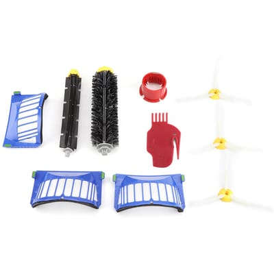 Brosse Batteuse Filtre Poils 3 Bras Brosses Flexibles pour Outil de Nettoyage 600 610 620 625 630 650