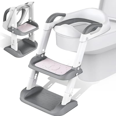 Lexium Wc verkleiner met trapje - Wc verkleiner peuter - Toiletverkleiner - Toiletverkleiner met trapje - Toilet verkleiner voor kinderen