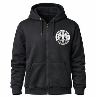 Difuzed One Punch Man Hero Association Hoodie - 2XL - Zwart - Katoen en Polyester - Merchandise - Gelicenseerd