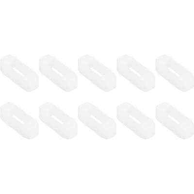 10PCS Bande de Cadre de Ruche Bande Plastique Espaceur Apiculteur Outil d'Apiculture Équipement white