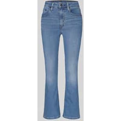 slim fit bootcut-jeans van mix van katoen en lyocell model '725 HIGH RISE BOOTCUT'