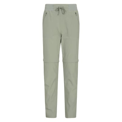 Mountain Warehouse Dames/Dames Explorer afritsbare wandelbroek (Kaki Groen)