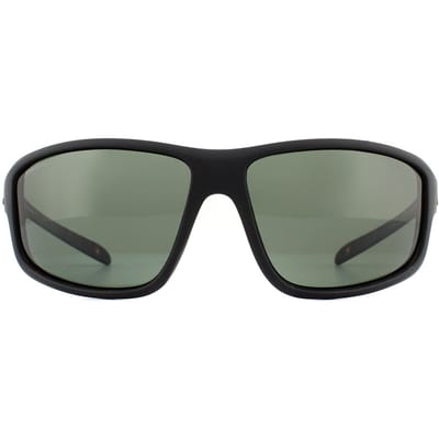 Montana Zonnebril SP313A Zwart Rubber Groen G15 Gepolariseerd