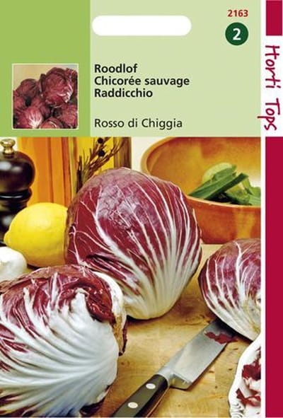 Hortitops Zaden - Radicchio Rosso Di Chioggia (Palla Rossa)-5