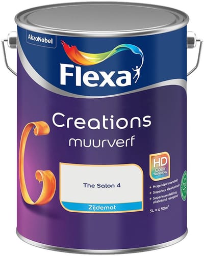 Flexa - Creations Muurverf Zijdemat - The Salon 4 - Mengverf - 5 L