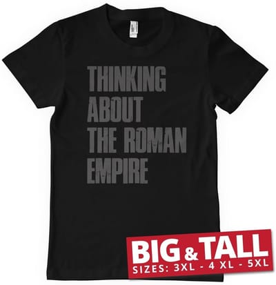Hybris T-shirt ‘Thinking About The Roman Empire’ T-shirt SH-1-16074-H58-6