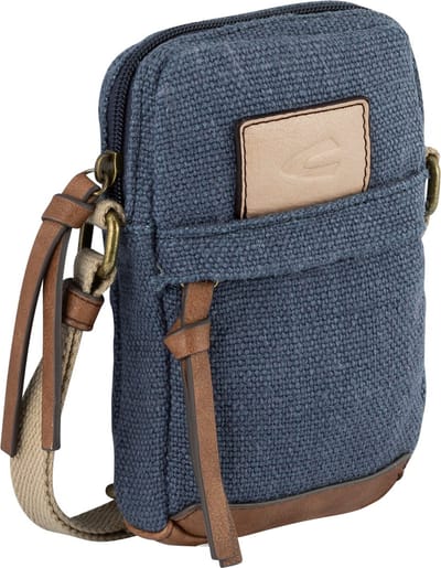 camel active Schoudertas Oakland PI Cross Bag Dark Blue Blauw