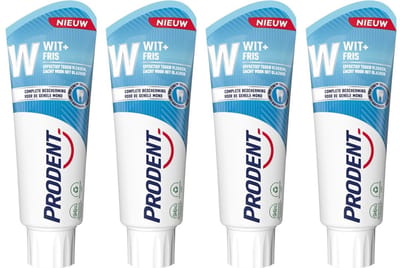 Prodent Tandpasta Wit + Fris - Voordeelverpakking 4 x 75 ml