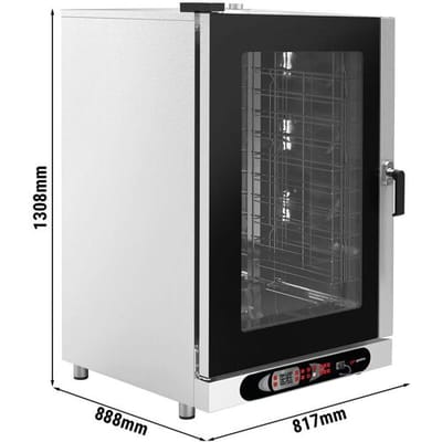 GGM Gastro Kombidämpfer - Digital - 10x GN 1/1 oder 10x EN 600x400 - inkl. Waschsystem