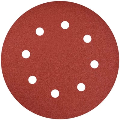 GEKO Schuurpapier met gaten - 190 mm - P80 - 10 stuks