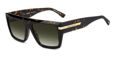 Dsquared2 D2 0177/S Havana 56/18/145 MAN Zonnebrillen