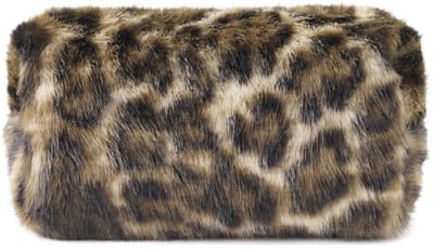 Zachte luipaard make-up tas