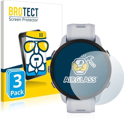 Screenprotector 3 Stuks voor Garmin Forerunner 955 Solar / 955 Beschermglas transparant