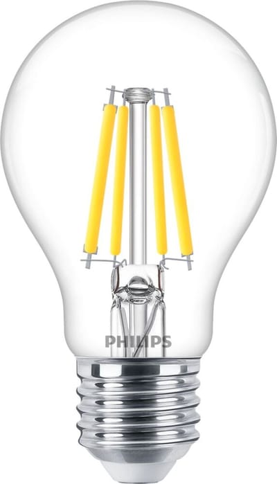 Philips - MASTER Value LED Lamp E27 Peer Helder 3.4W 470lm - 927 Zeer Warm Wit | Beste Kleurweergave - Dimbaar - Vervangt 40W