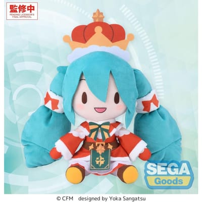Hatsune Miku fuwa petit Plush Figure Hatsune Miku Christmas 2026 32 cm