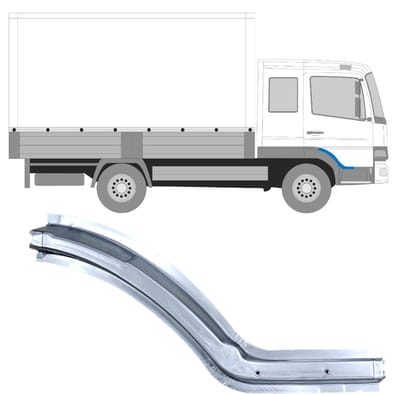 Reparatie dorpel voor Mercedes Atego 1998-2013 / Rechts