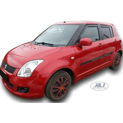Déflecteurs d'air - J&J AUTOMOTIVE - Suzuki Swift 5P - Fumé - Acrylique renforcé - Installation facile