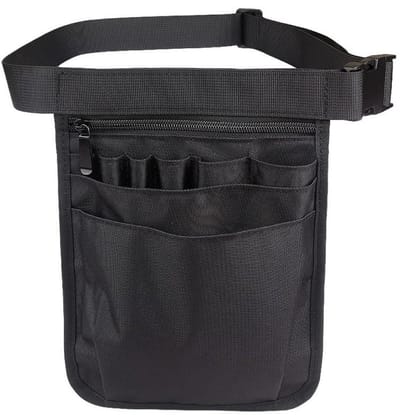longziming - Verpleegkundigen Tas - Medische Heupriem - Heuptas - Organizer - Lichtgewicht nylon, belast taille en rug niet - Duurzaam en wasbaar, vlekbestendig - Perfecte maat voor pennen, scharen en medische benodigdheden