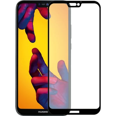 Huawei P20 Lite screenprotector gehard glas Edge to Edge