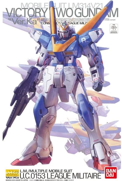 GUNDAM - MG 1/100 Victory Two Gundam Ver. Ka - Model Kit