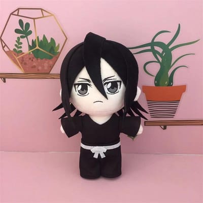 Nieuw Anime 'Bleach' 20cm Karakter Pluche Speelgoed Schattige Zachte Knuffel Geschikt voor Verjaardags- en Kerstcadeaus voor Kinderen Anime Fan Verzamelaar Figuurtje 20cm black