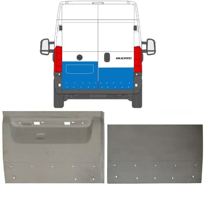Reparatie plaatwerk achterste deuren voor Citroen Jumper 2006-2025