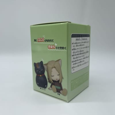 Nouveau en stock Compte Amis Anime Chats Enseignants Dormant Côte à Côte Assis en Rangées Boîte Aveugle Modèles Ornements gray